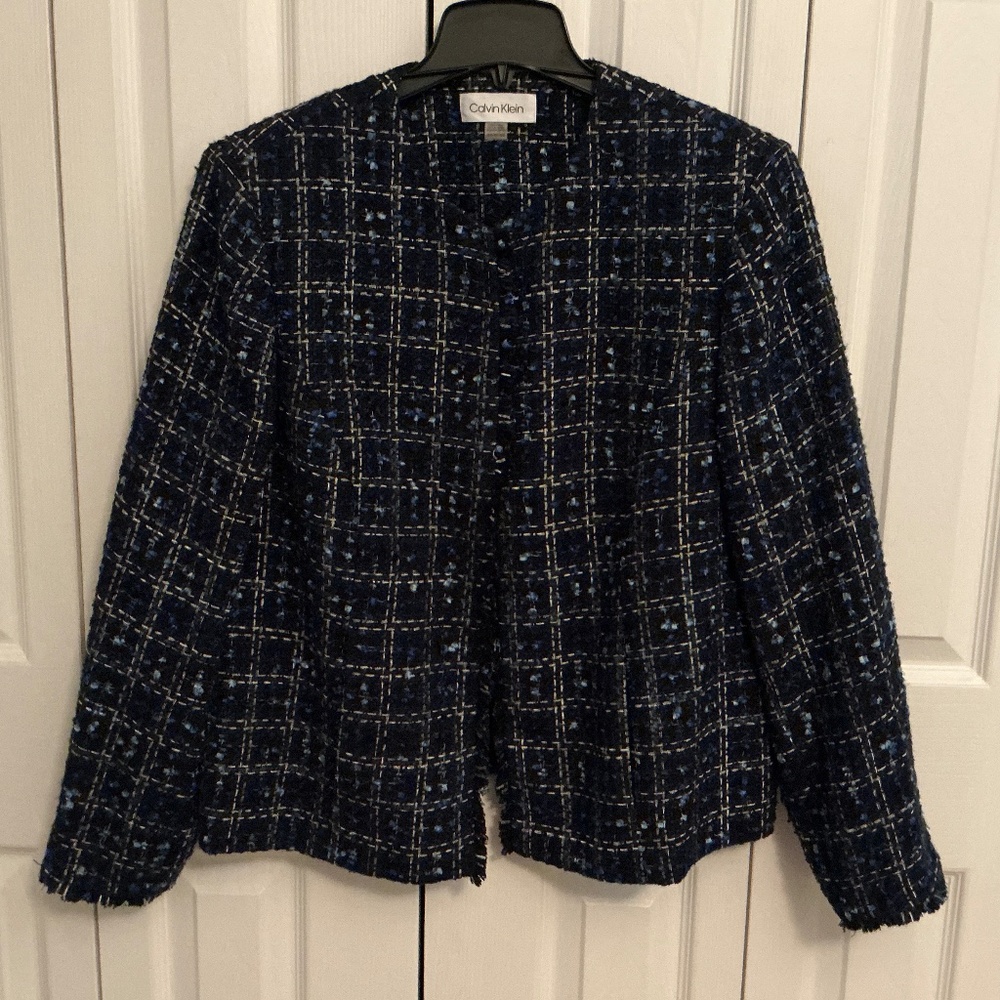 Calvin Klein Women’s Tweed Jacket
